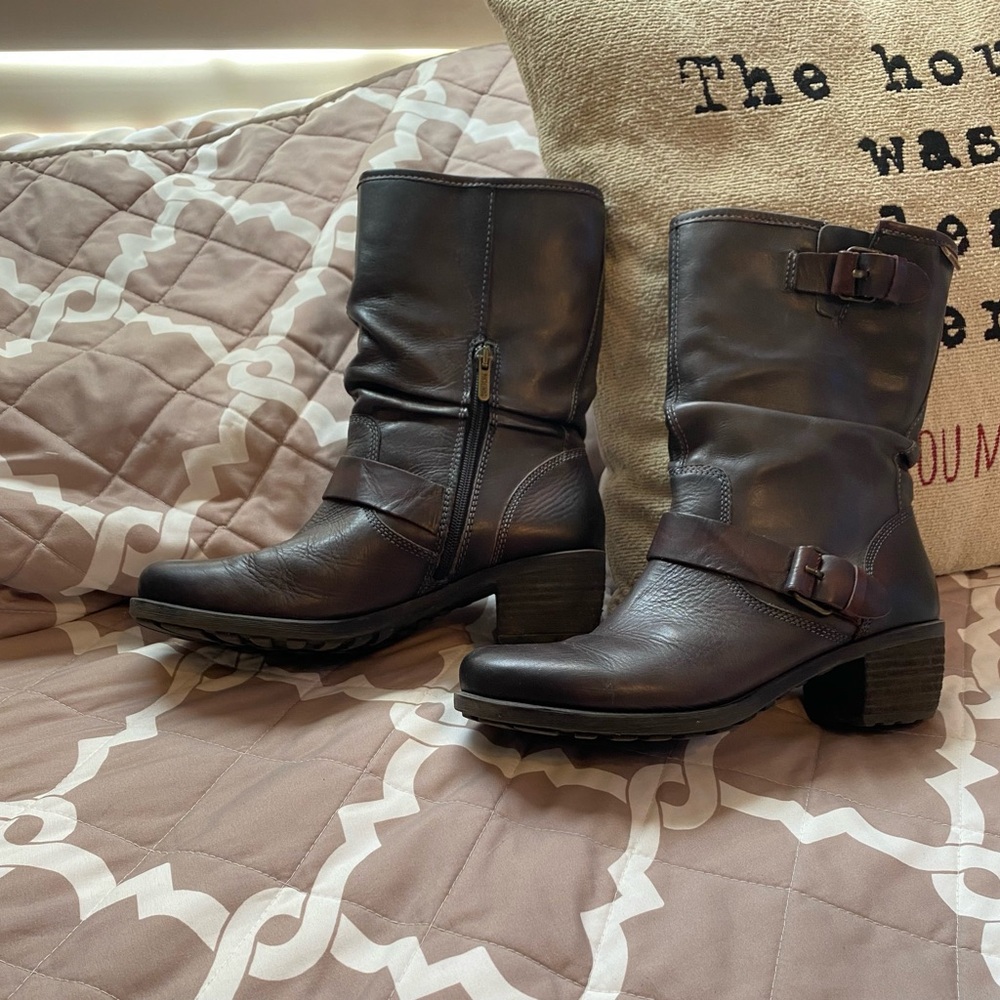 All leather Pikolinos brown boots, 38-7 - Picture 2 of 6